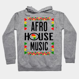 AFRO HOUSE  - Continent Culture (black print) Hoodie